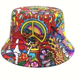 Colorful Psychedelic Bucket Hat